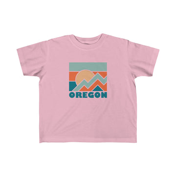 Buy pink Oregon Toddler T-Shirt - Unisex Toddler Oregon Shirt
