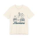 Montana Graphic Tee - Mountain Illustration Montana T Shirt-14