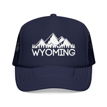 Wyoming Trucker Hat - Wyoming Cap