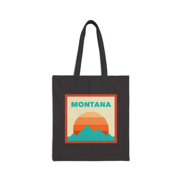 Montana Tote Bag, Cotton Canvas Tote Bag, Reusable Shopping Bag, Eco-Friendly Tote, Montana Gift - 0