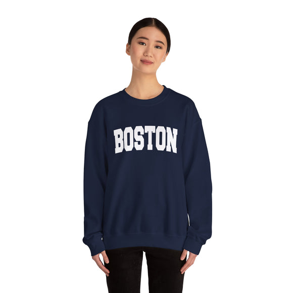 Boston, Massachusetts Sweatshirt - Unisex Graphic Crewneck