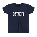 Detroit, Michigan Youth Graphic Tee - Kids Detroit T Shirt-4