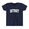 Detroit, Michigan Youth Graphic Tee - Kids Detroit T Shirt