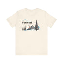 Vermont T-Shirt - Retro Ski Mountain Gondola Unisex Vermont Shirt-4