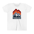 Tennessee Youth Shirt - Retro Mountain Tennessee Kid's T-Shirt-2