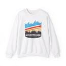 Montpelier, Vermont Sweatshirt - Unisex Retro Crewneck Montpelier Sweatshirt-1