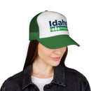Idaho Retro Trees Trucker Hat - Vintage Style Idaho Cap-10