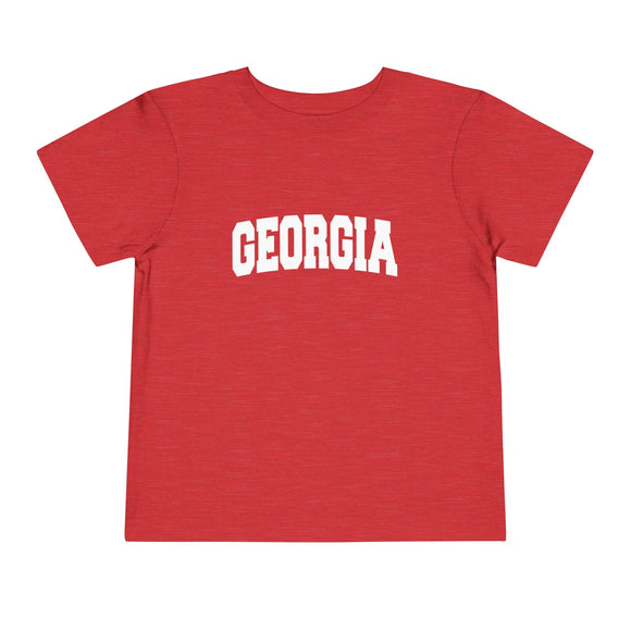 Georgia Toddler Graphic Tee - Kids Georgia Vacation T-Shirt
