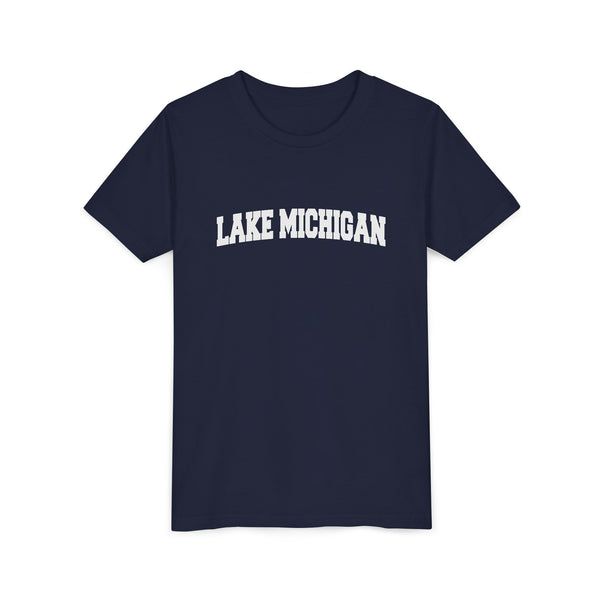 Lake Michigan Youth Graphic Tee - Kids T Shirt