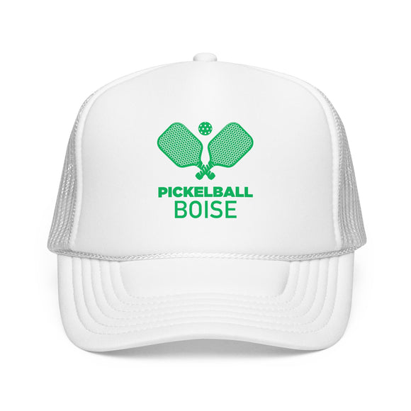 Boise, Idaho Pickleball Trucker Hat - Foam Boise Cap