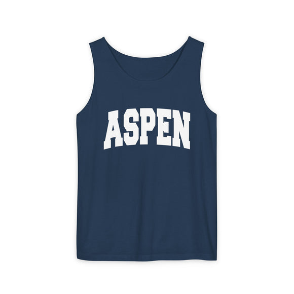 Aspen, Colorado Tank Top Unisex | Comfort Colors - 100% Cotton