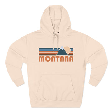 Montana Hoodie - Retro Mountain Unisex Sweatshirt