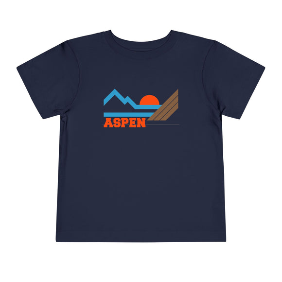 Aspen, Colorado Toddler Graphic Tee - Kids Aspen T-Shirt