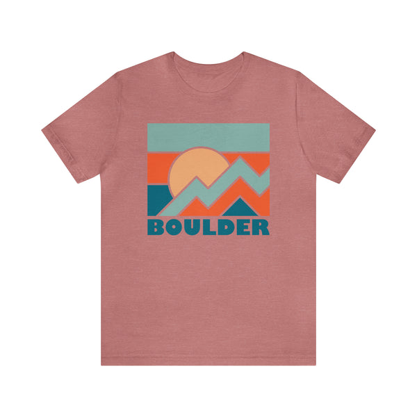 Boulder, Colorado T-Shirt - Retro Unisex Boulder Shirt