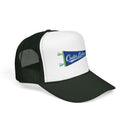 Crater Lake National Park Pennant Trucker Hat — Vintage Foam Mesh Cap-10