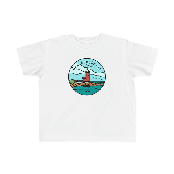 Massachusetts Toddler T-Shirt - Unisex Toddler Massachusetts Shirt