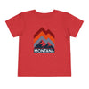 Montana Toddler T-Shirt - Retro Palm Tree Unisex Toddler Montana Shirt