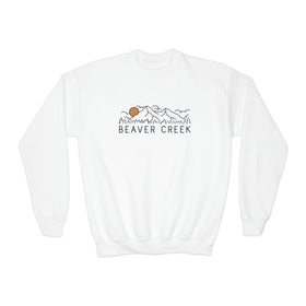 Beaver Creek, Colorado Youth Sweatshirt - Unisex Kid's Beaver Creek Crewneck Sweatshirt