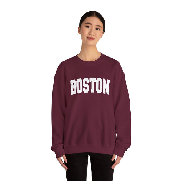 Boston, Massachusetts Sweatshirt - Unisex Graphic Crewneck