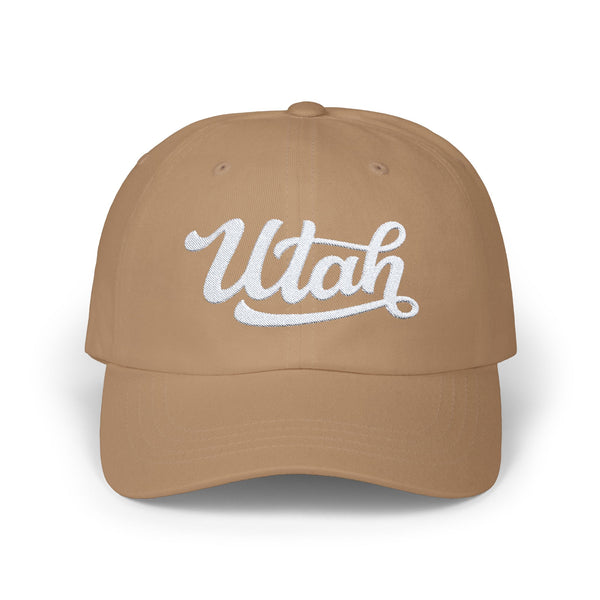 Utah Dad Hat - Embroidered Utah Classic Dad Cap
