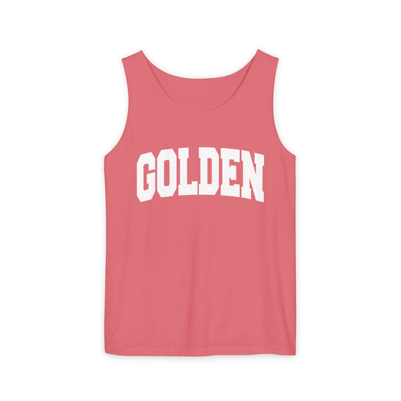 Golden, Colorado Tank Top Unisex | Comfort Colors - 100% Cotton