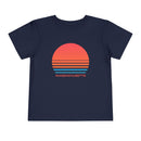 Massachusetts Toddler T-Shirt - Retro 80s Unisex Toddler Massachusetts Shirt-1