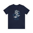 Alta, Utah T-Shirt - Skeleton Skier Unisex Alta Shirt-6