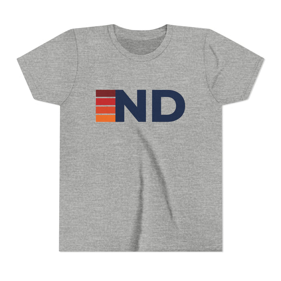 North Dakota Youth Tee - Retro ND T-Shirt