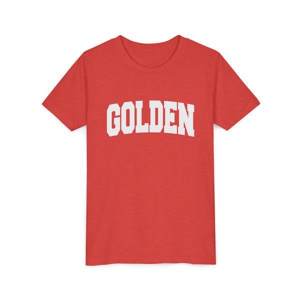 Golden, Colorado Youth Graphic Tee - Kids Golden T Shirt