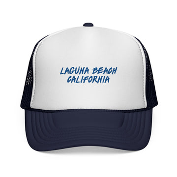Buy dark-navy Laguna Beach Trucker Cap | California Hat