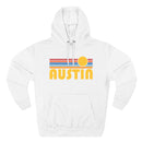 Austin, Texas Hoodie - Retro Sun Unisex Sweatshirt-2