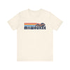 Milwaukee, Wisconsin T Shirt - Retro Jetski PWC Graphic Tee