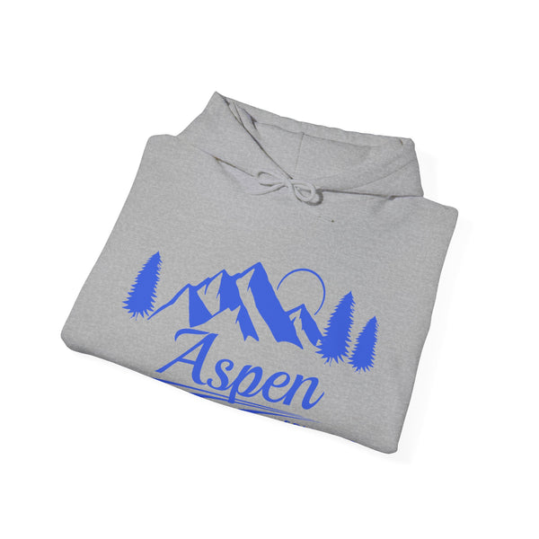 Aspen, Colorado Hoodie - Unisex Mountain Aspen Hoodie Sweatshirt