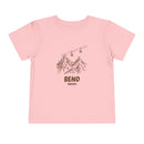 Bend, Oregon Toddler T-Shirt — Vintage Gondola Ski Mountain Tee-4