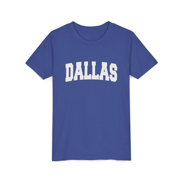 Dallas, Texas Youth Graphic Tee - Kids Dallas T Shirt