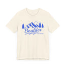 Boulder, Colorado T-Shirt - Retro Mountain Unisex Boulder Shirt-15