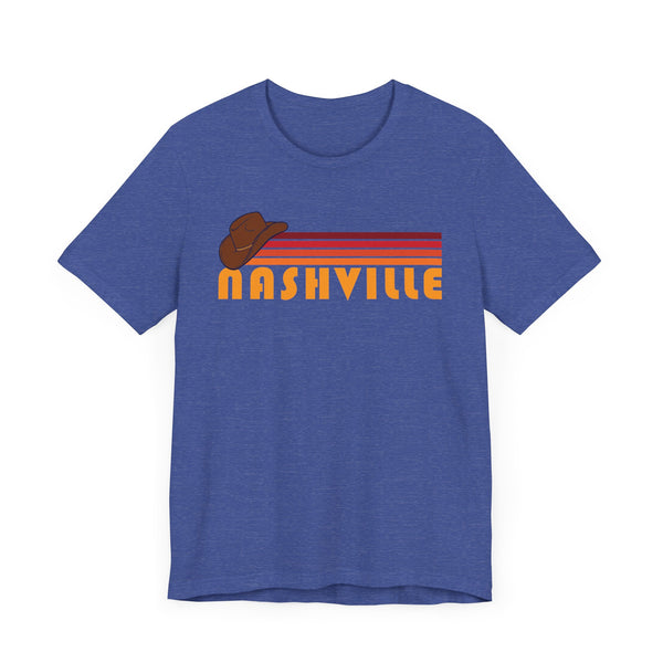 Nashville, Tennessee T-Shirt Retro Hat - Adult Unisex Nashville T Shirt