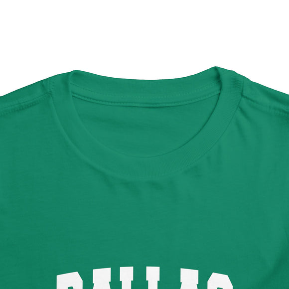 Dallas, Texas Toddler Graphic Tee - Kids Dallas Vacation T-Shirt