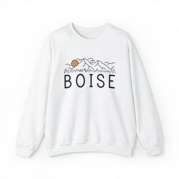 Boise, Idaho Sweatshirt - Unisex Crewneck Boise Sweatshirt