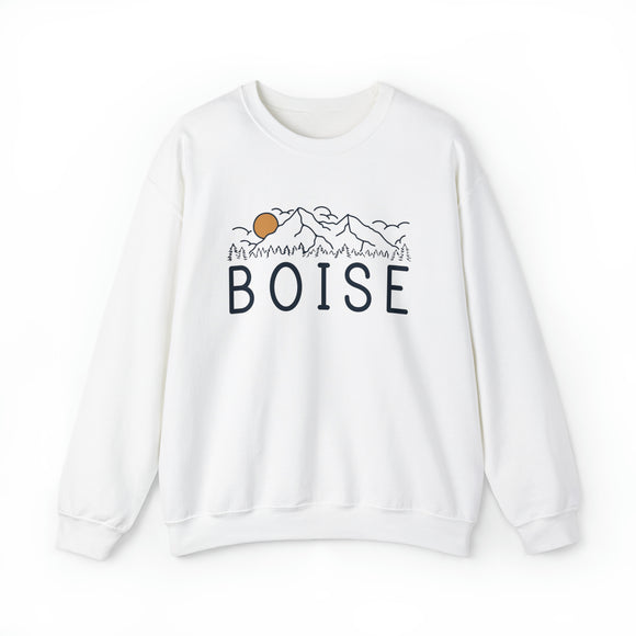 Boise, Idaho Sweatshirt - Unisex Crewneck Boise Sweatshirt