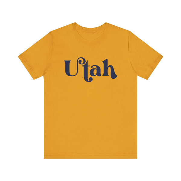 Utah Graphic Tee, Casual T-Shirt, Vintage Style Shirt