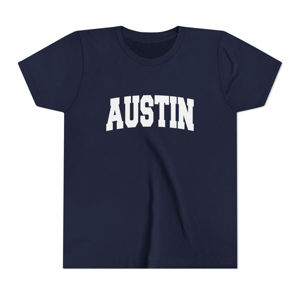 Austin, Texas Youth Graphic Tee - Kids Austin T Shirt