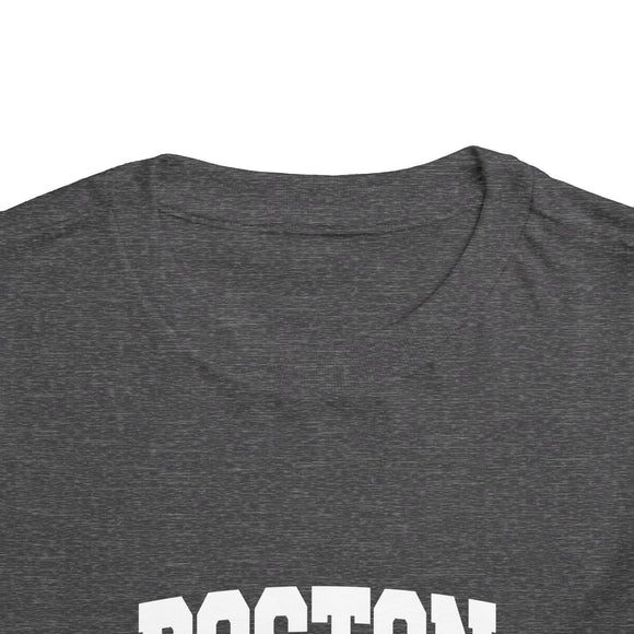 Boston, Massachusetts Toddler Graphic Tee - Kids Boston Vacation Shirt