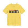 Michigan T Shirt - Retro Jetski PWC Graphic Tee