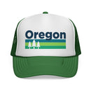 Oregon Retro Trees Trucker Hat - Vintage Style Oregon Cap-2