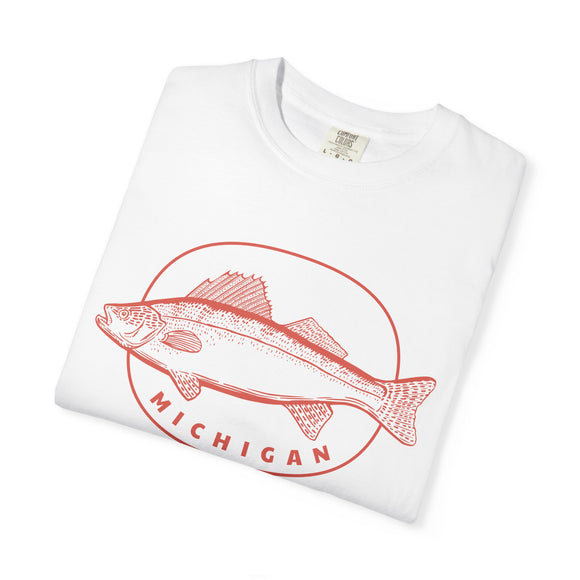 Michigan Graphic Tee, Comfort Colors Retro Unisex T shirt