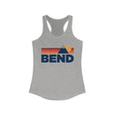 Bend, Oregon Women's Racerback Tank Top - Mountain Lover Sleeveless Shirt, Women's Bend Hiking Tank-2