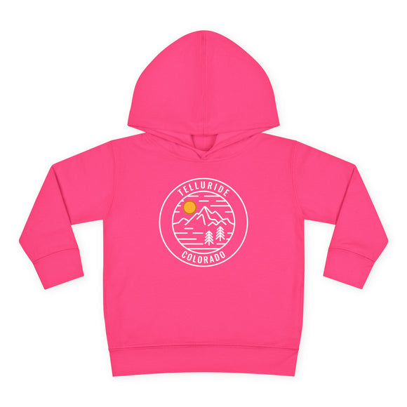 Telluride, Colorado Toddler Hoodie - Unisex Telluride Toddler Sweatshirt