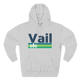 Premium Vail, Colorado Hoodie - Retro Unisex Vail Sweatshirt