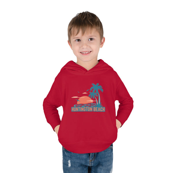 Huntington Beach, California Toddler Hoodie - Unisex Huntington Beach Toddler Sweatshirt